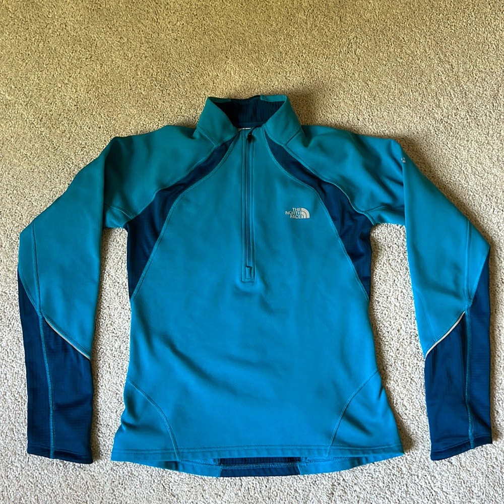 The North Face Blue Flight Series Blair Half Zip Jacket Size S